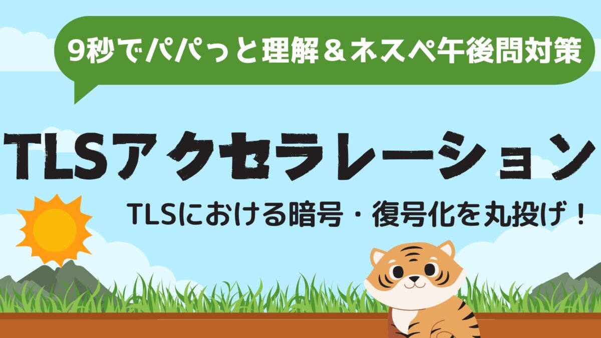 TLSアクセラレーション　過去問　アイキャッチ